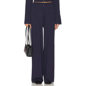 SNDYS Revolve August Button Pants navy size XS NWT